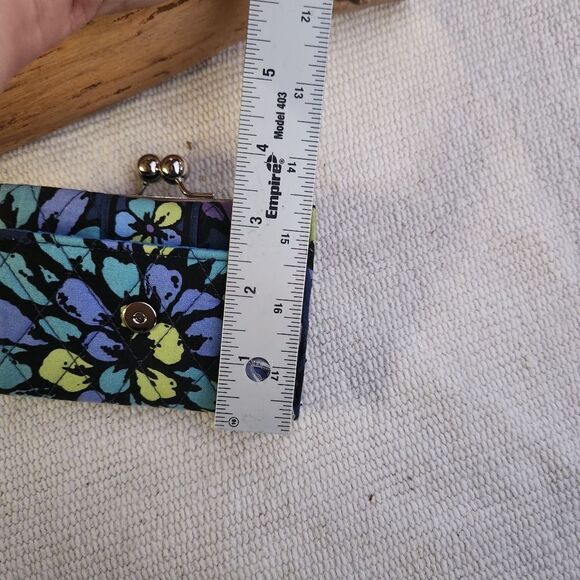 Vera bradley indigo pop coin purse wallet combo - Picture 4 of 8